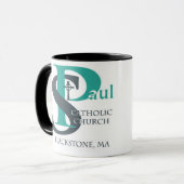 Sint-Paul's Church Coffee Mok #1 (Voorkant links)