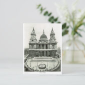Sint-Paul's kathedraal 1900 Briefkaart (Staand voorkant)