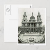 Sint-Paul's kathedraal 1900 Briefkaart (Voorkant / Achterkant)