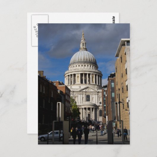 Sint-Paul's kathedraal Briefkaart (Voorkant / Achterkant)