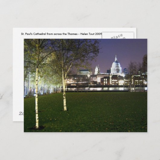 Sint-Paul's kathedraal Briefkaart (Voorkant / Achterkant)