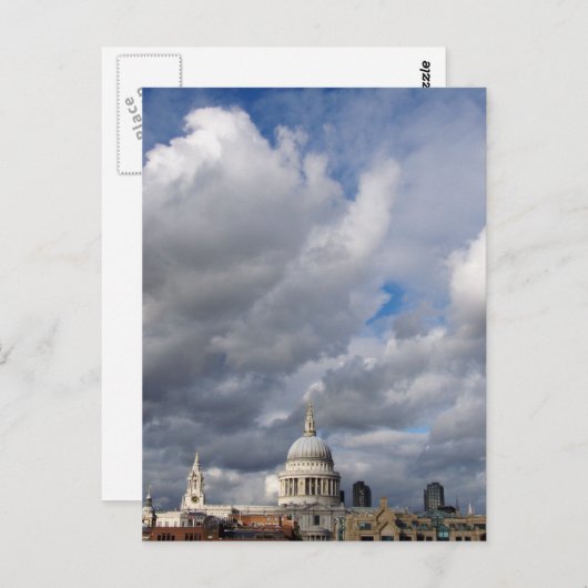 Sint-Paul's kathedraal Briefkaart (Voorkant / Achterkant)