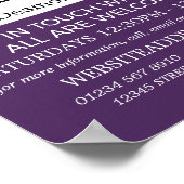 Sint-Paul's kathedraal, Christelijke Bijbelklasse  Poster (Hoek)