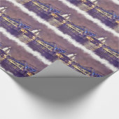 Sint-Paul's kathedraal door 'Night Fine-Art' schil Cadeaupapier (Hoek)