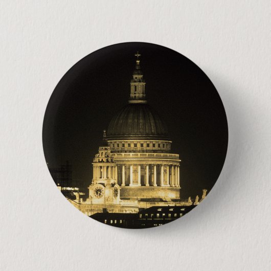 Sint-Paul's kathedraal Ronde Button 5,7 Cm (Voorkant)