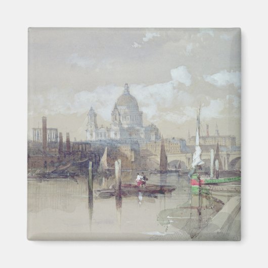 Sint Pauls van de rivier, 1863 Magneet (Voorkant)