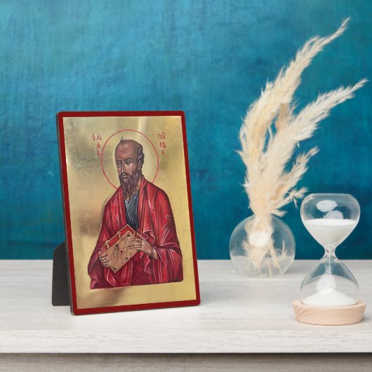 Sint Paulus de Apostel Fotoplaat (Zijkant)