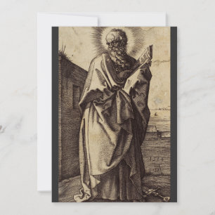Sint-Paulus de apostel leraar der volkeren Kunst Bedankkaart