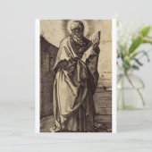 Sint-Paulus de apostel leraar der volkeren Kunst Kaart (Staand voorkant)