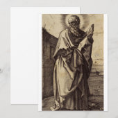 Sint-Paulus de apostel leraar der volkeren Kunst Kaart (Voorkant / Achterkant)