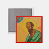 Sint Paulus de apostel orthodoxe icoon magneet (Voorkant / Achterkant)