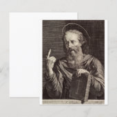 Sint-Paulus de Apostel Patroonheilige van Schrijve (Voorkant / Achterkant)