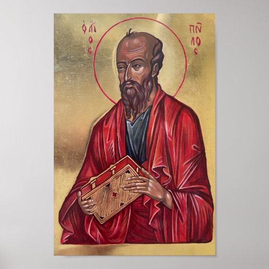 Sint Paulus de apostel Poster (Voorkant)