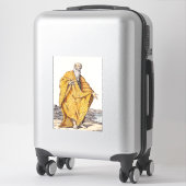 Sint Paulus van Thebe Sticker (Koffer)