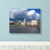 Sint-Pauluskathedraal Canvas Afdruk (Insitu (Houten vloer))