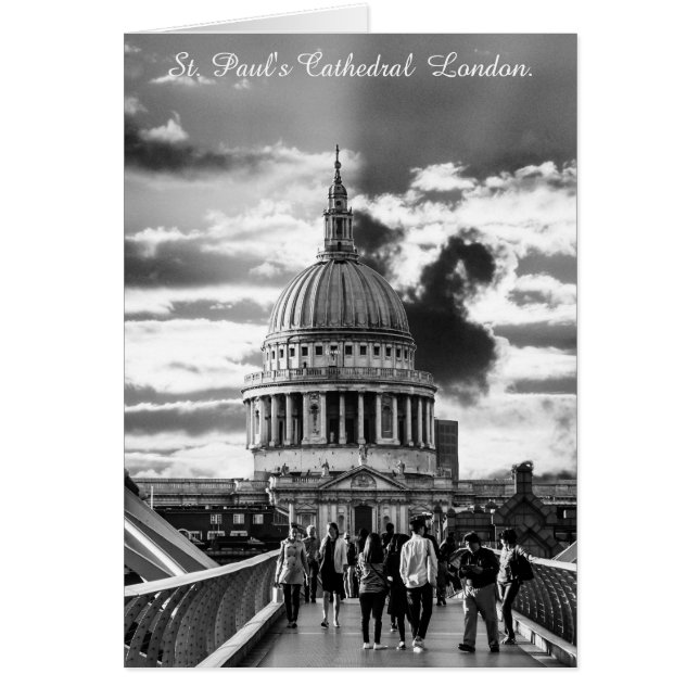 Sint-Pauluskathedraal Londen. (Voorkant)