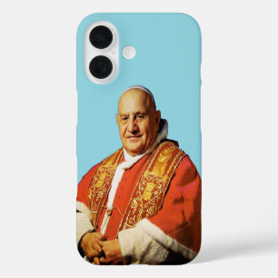 Sint Paus Johannes XXIII hoofd van de Katholieke K iPhone 16 Hoesje