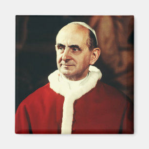 Sint Paus Paulus VI hoofd van de Katholieke Kerk Magneet
