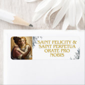 Sint Perpetua & Sint Felicitas Etiket (Insitu)