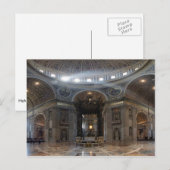 Sint-Peter Basilica en de Baldacchino Briefkaart (Voorkant / Achterkant)