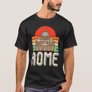 Sint-Peter Basilica in Rome in Italië en Vaticaan  T-shirt