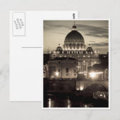 Sint-Peter Basilica, Vaticaan Briefkaart (Voorkant / Achterkant)