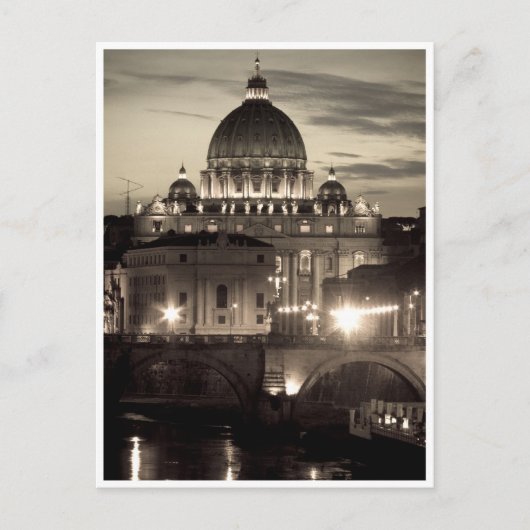 Sint-Peter Basilica, Vaticaan Briefkaart (Voorkant)
