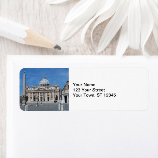 Sint-Peter Basilica-Vaticaanstad Etiket (Insitu)