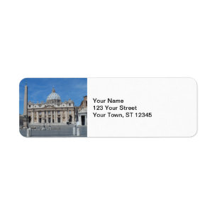 Sint-Peter Basilica-Vaticaanstad Etiket