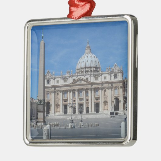 Sint-Peter Basilica-Vaticaanstad Metalen Ornament (Links)