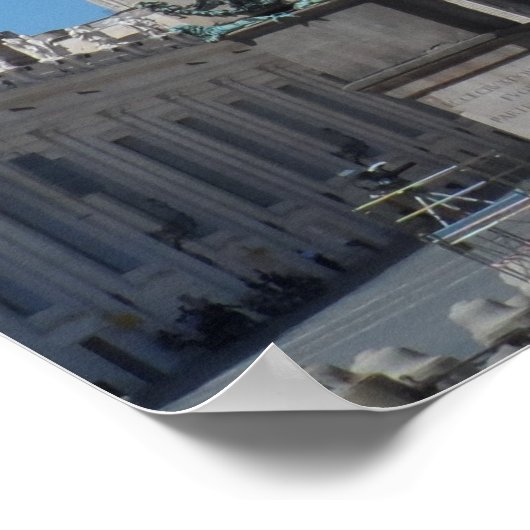 Sint-Peter Basilica-Vaticaanstad Poster (Hoek)