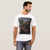 Sint-Peter die op water loopt T-shirt (Voorkant volledig)
