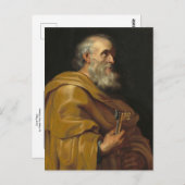 Sint-Peter door Peter Paul Rubens Briefkaart (Voorkant / Achterkant)