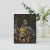 Sint-Peter, Fine Art El Greco Briefkaart (Staand voorkant)