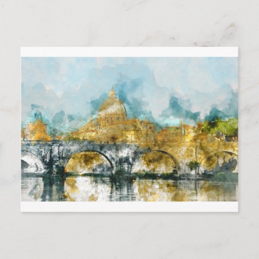 Sint-Peter in Vaticaanstad Rome Italië Briefkaart (Voorkant)