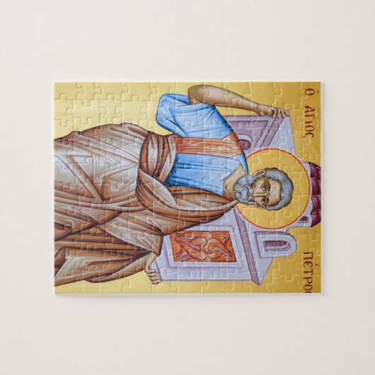 Sint-Peter paus van het Icon Puzzle Legpuzzel (Horizontaal)