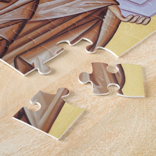 Sint-Peter paus van het Icon Puzzle Legpuzzel (Zijkant)