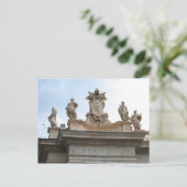 Sint-Peter-plein in Vaticaanstad Briefkaart (Staand voorkant)