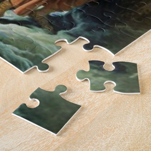 Sint-Peter Walk over Water door Francois Boucher Legpuzzel (Zijkant)