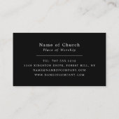 Sint-Peter's Basilica, christendom, godsdienst Visitekaartje (Achterkant)