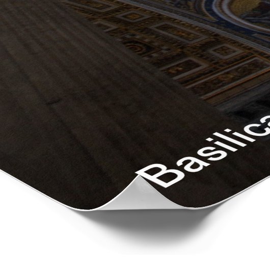 Sint-Peter's Basilica Poster (Hoek)