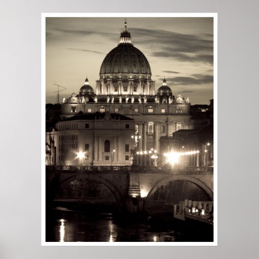 Sint-Peter's Basilica Poster (Voorkant)