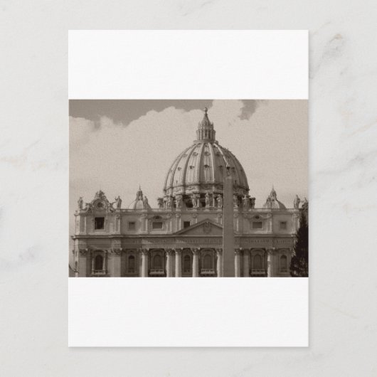 Sint-Peters Basilica Rome Briefkaart (Voorkant)