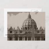 Sint-Peters Basilica Rome Briefkaart (Voorkant / Achterkant)