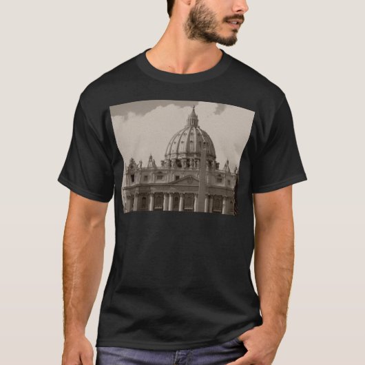 Sint-Peters Basilica Rome T-shirt (Voorkant)