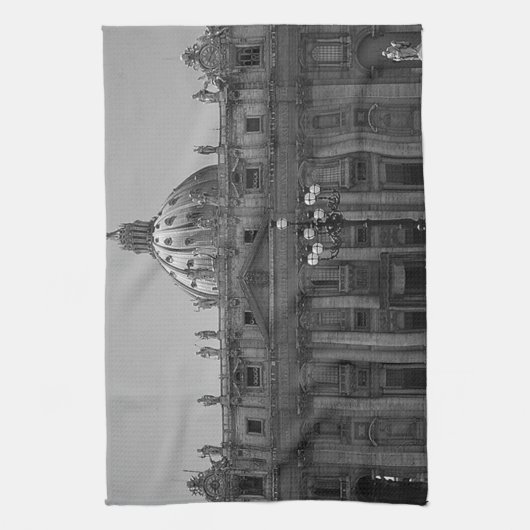 Sint-Peters Basilica Rome Theedoek (Verticaal)