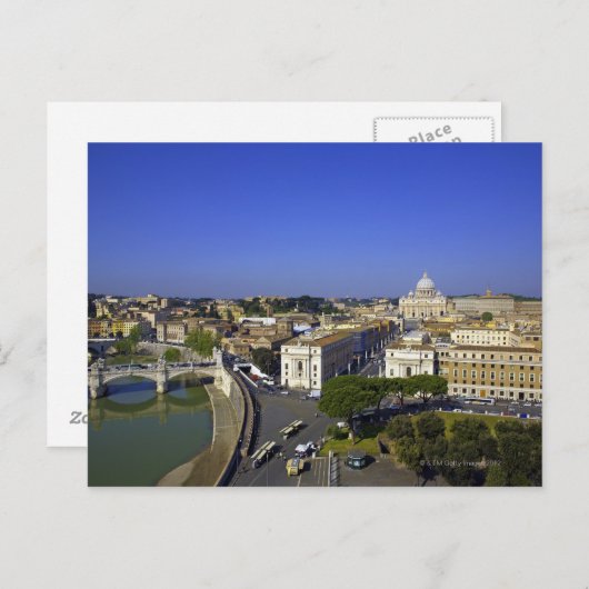 Sint-Peter's Basilica, staat Vaticaanstad Briefkaart (Voorkant / Achterkant)