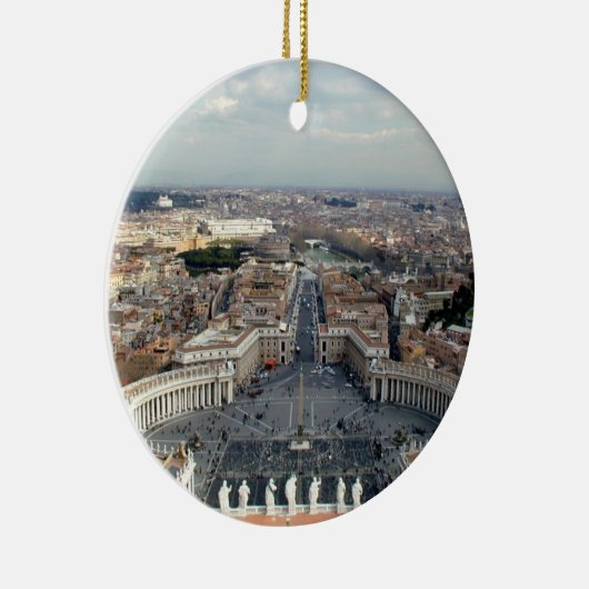 Sint-Peter's Basilica-Uitzichten Keramisch Ornament (Rechts)