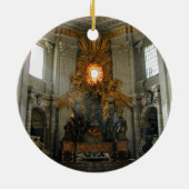 Sint-Peter's Basilica-Uitzichten Keramisch Ornament (Achterkant)