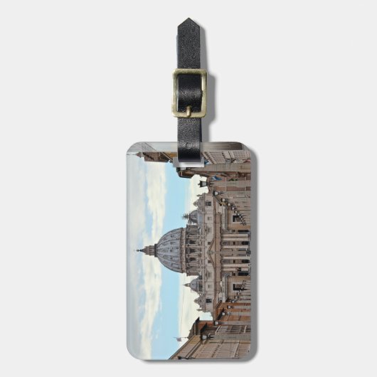 Sint-Peter's Basilica Vaticaanstad Bagagelabel (Voorkant verticaal)